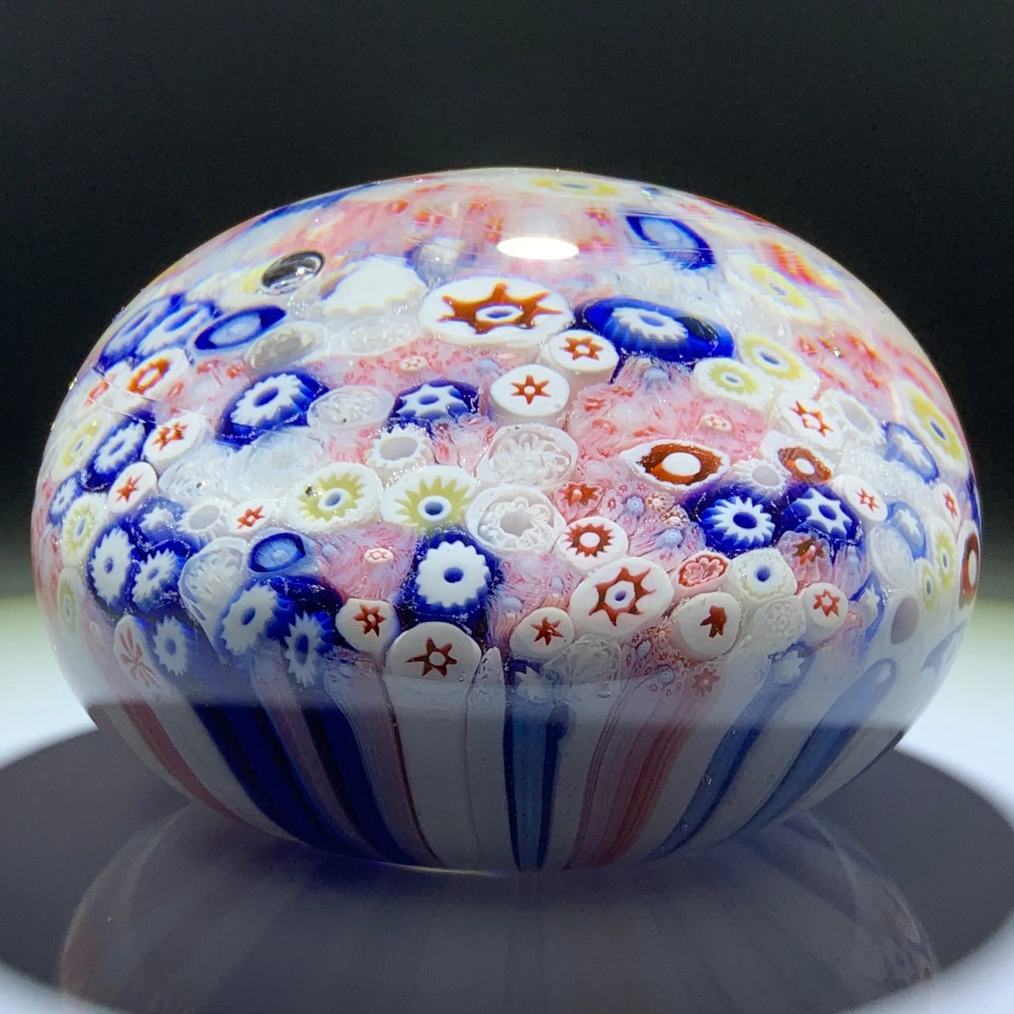 Antique Bacchus Closepack Colorful Complex Millefiori in Staves
