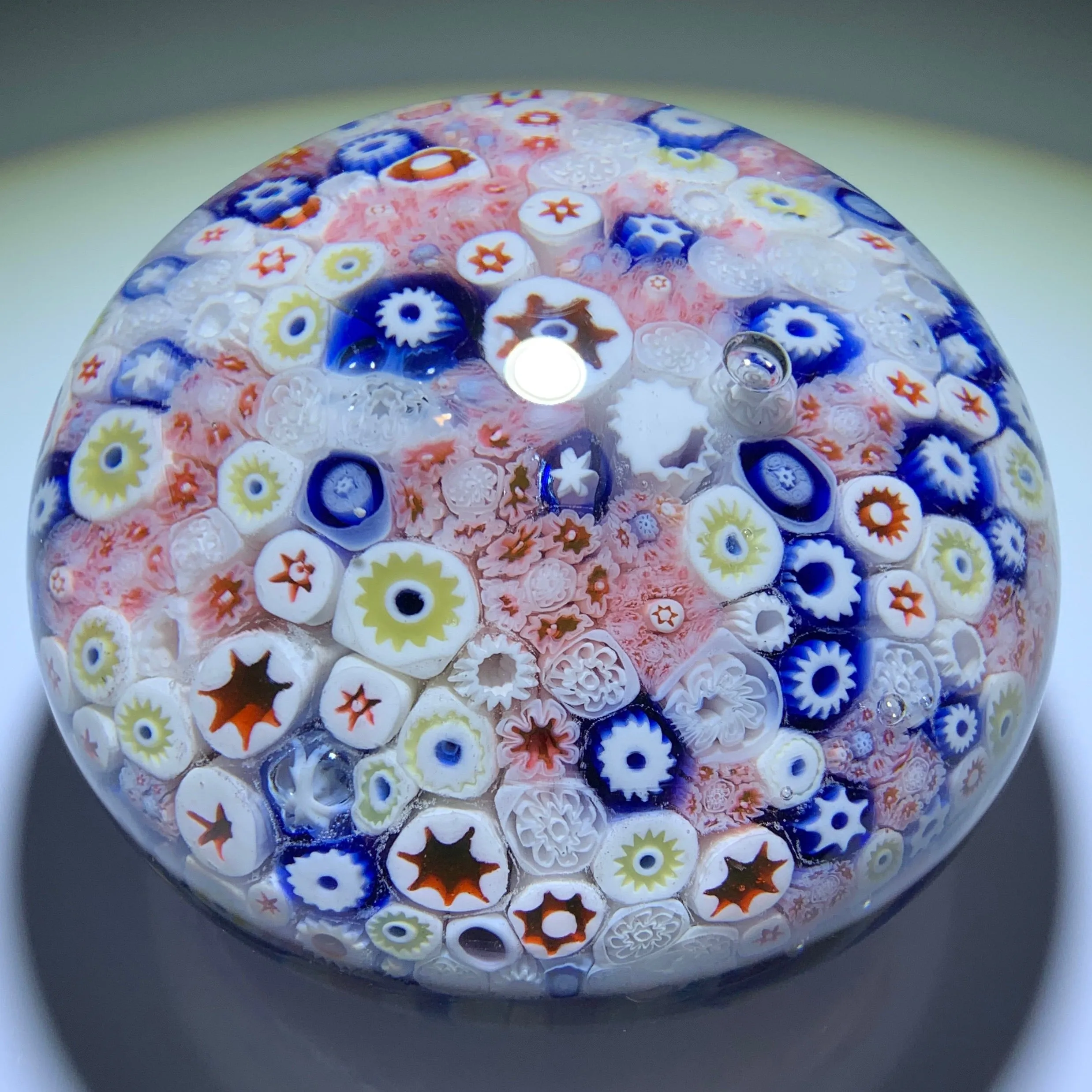 Antique Bacchus Closepack Colorful Complex Millefiori in Staves