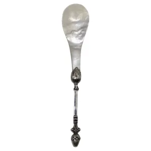Antique Christoph Widmann 925 Silver Shell Spoon