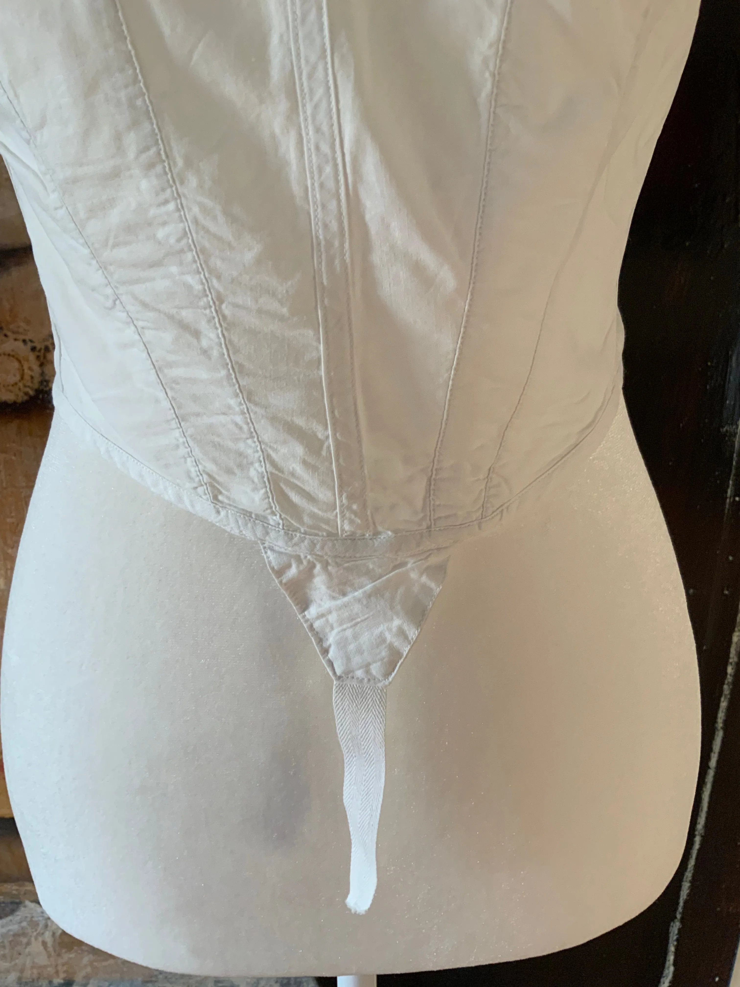 Antique Corset Cover - Crochet Lace- 1890 - VI1