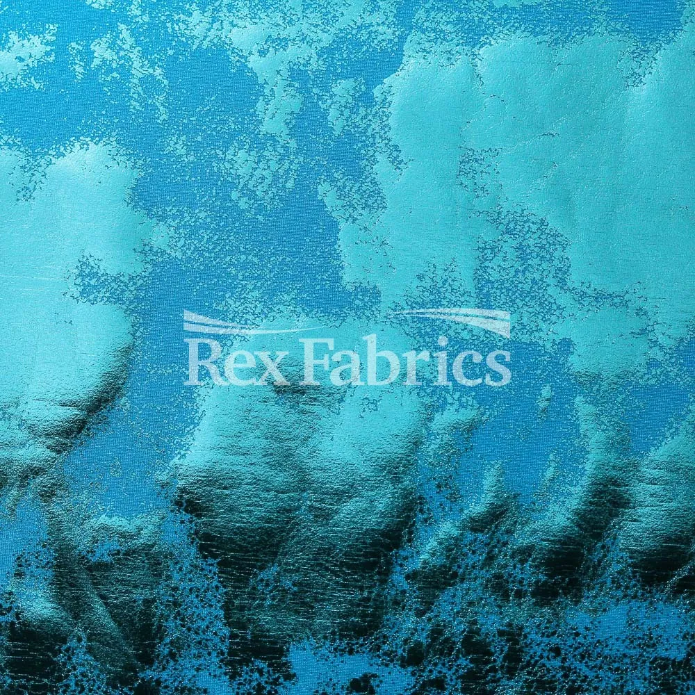 Antique Foil / Nylon Spandex Hologram
