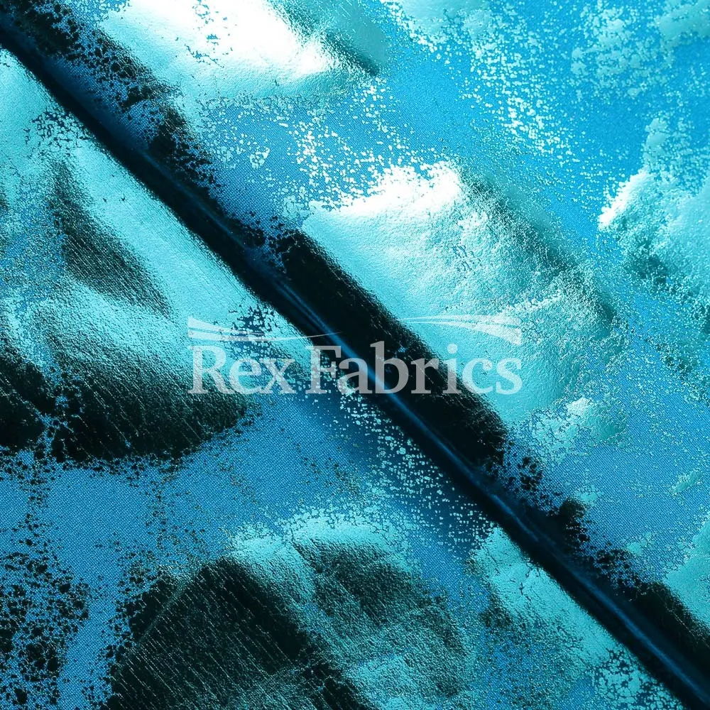 Antique Foil / Nylon Spandex Hologram