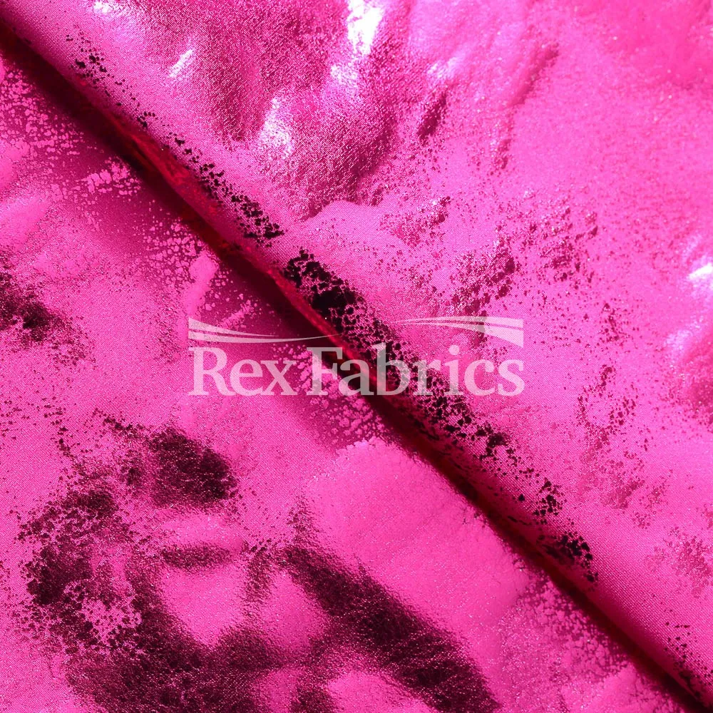Antique Foil / Nylon Spandex Hologram