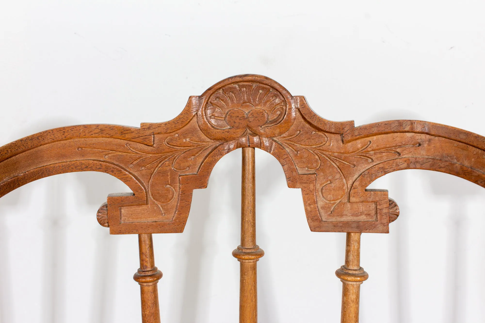Antique French Carved Wood Dining Chair | Pair Available