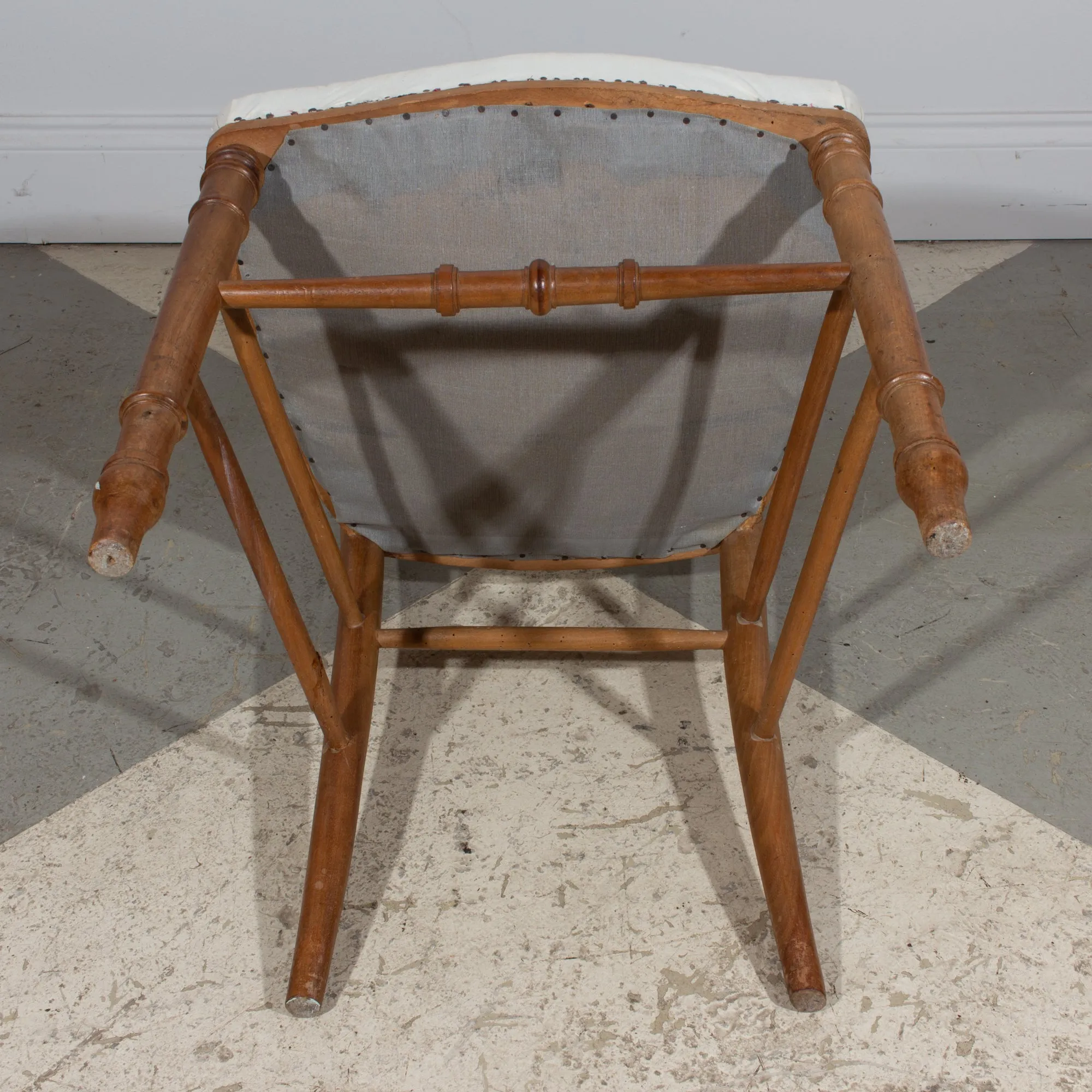 Antique French Carved Wood Dining Chair | Pair Available