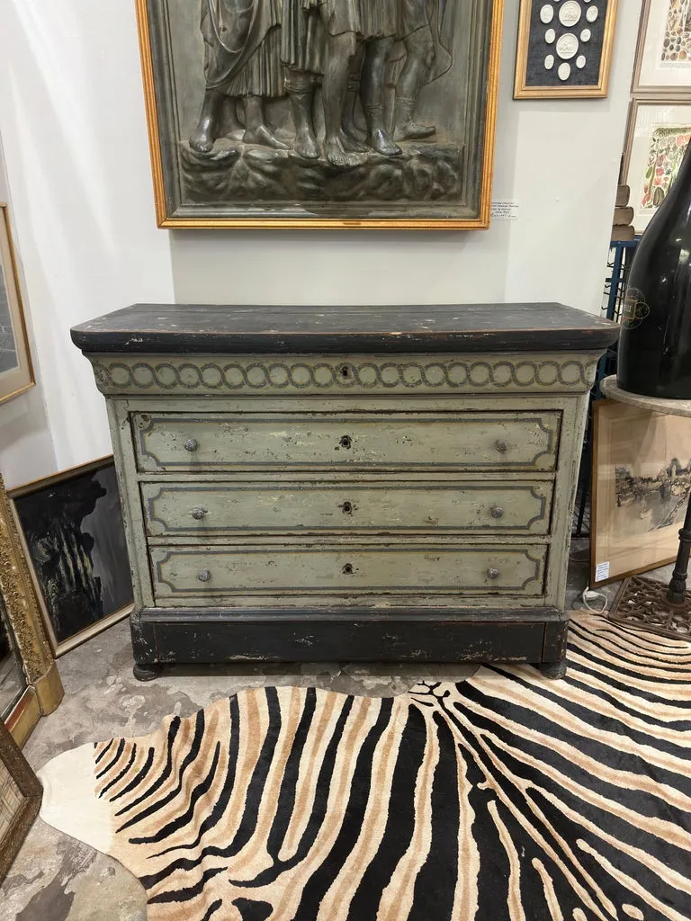 Antique French Painted Commode