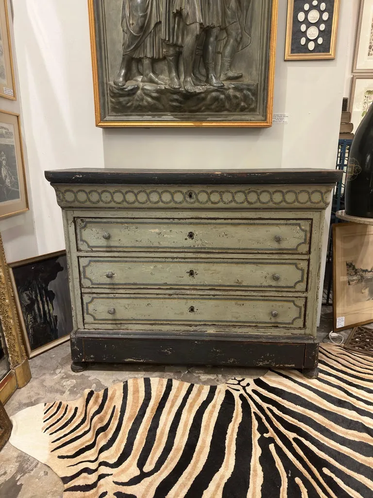 Antique French Painted Commode