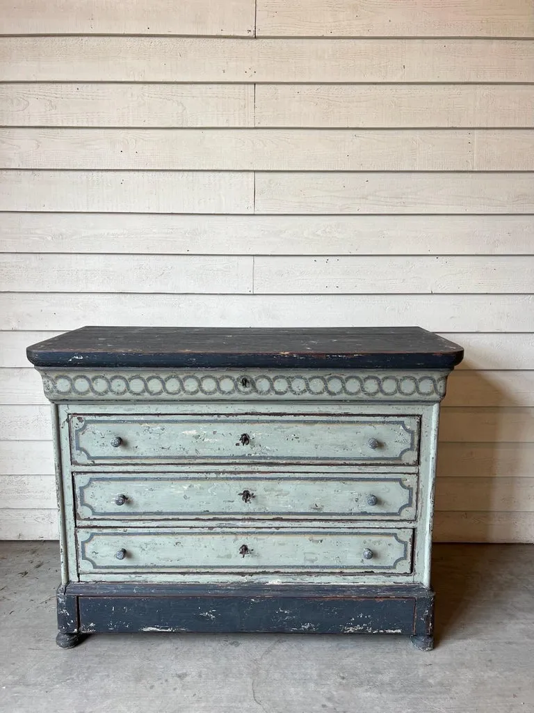 Antique French Painted Commode