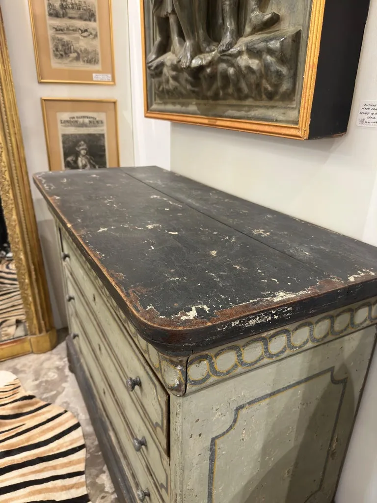 Antique French Painted Commode