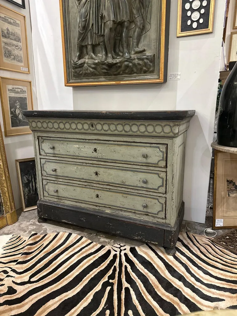 Antique French Painted Commode