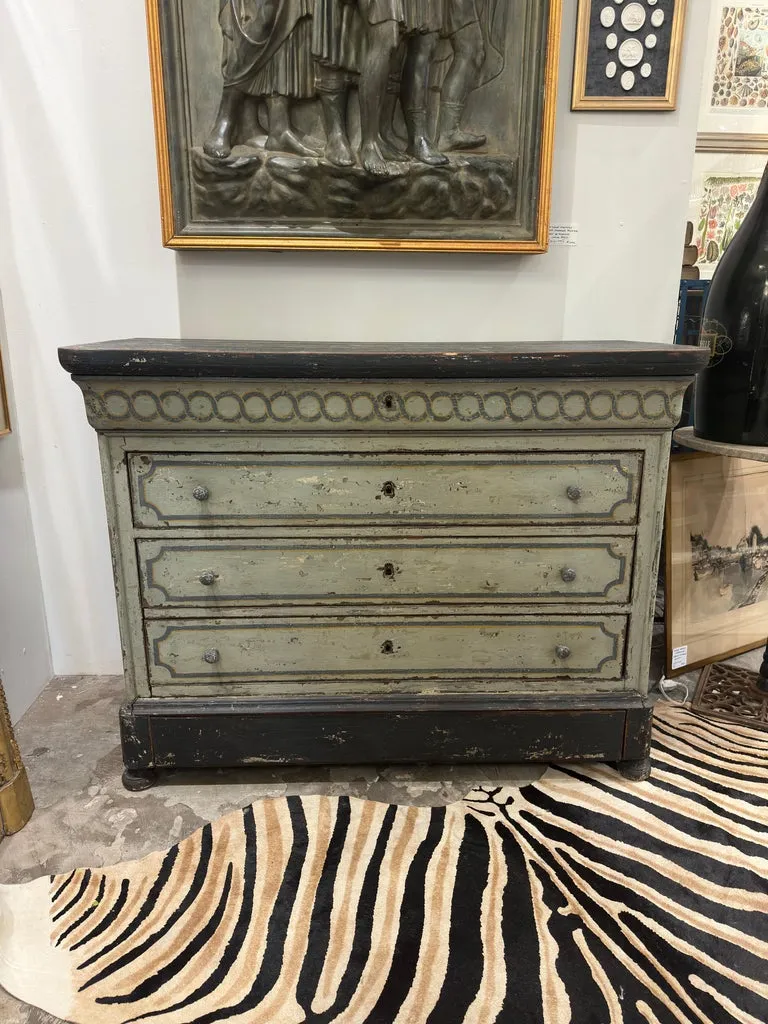 Antique French Painted Commode