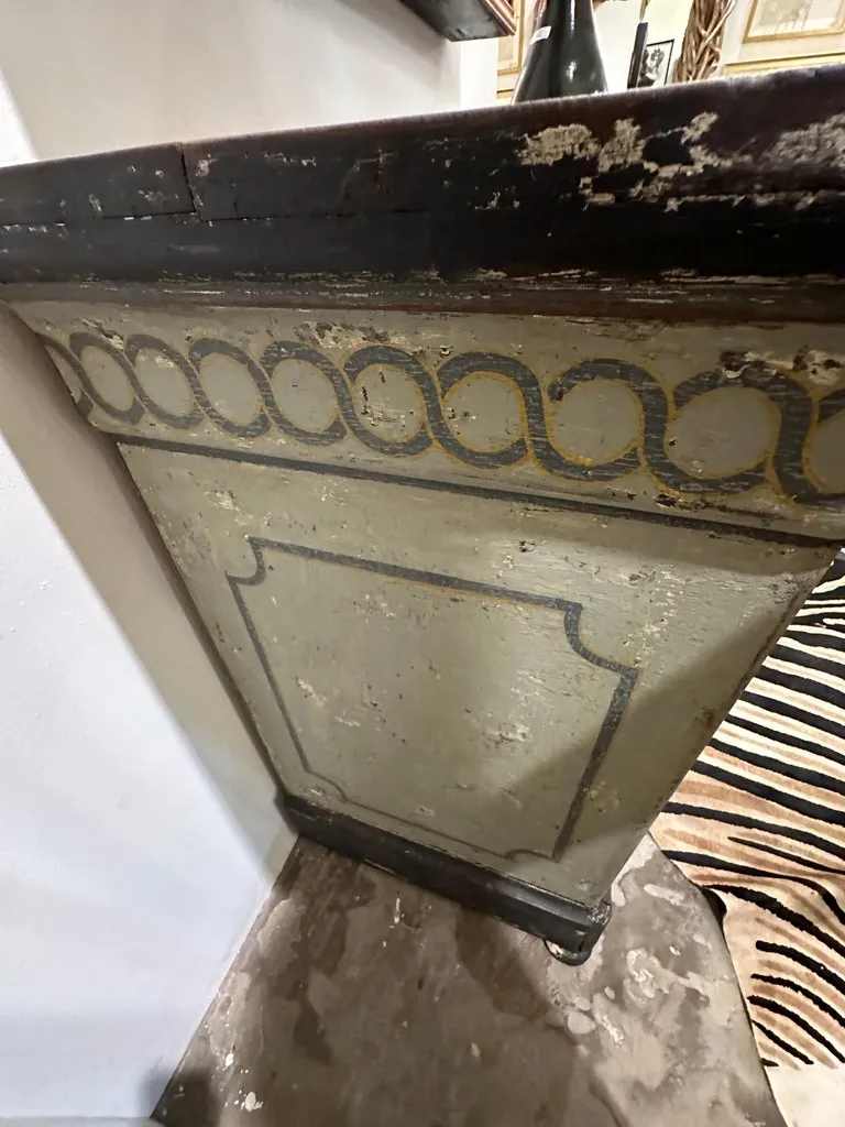 Antique French Painted Commode