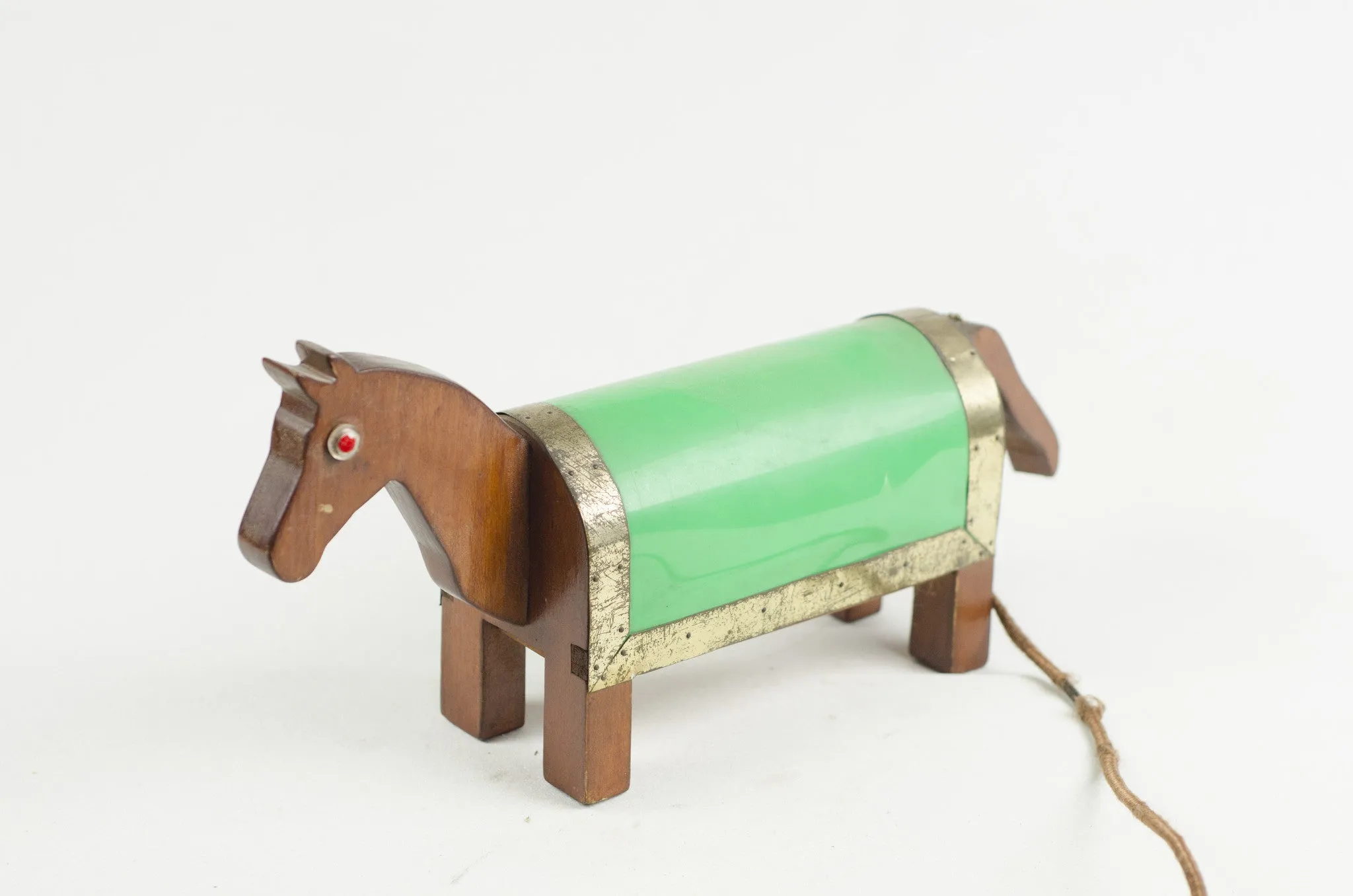 Antique Horse Lamp
