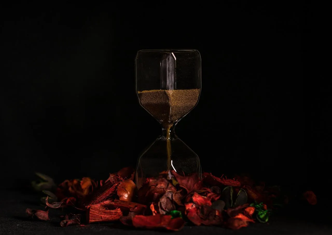 Antique Hourglass
