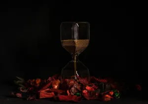 Antique Hourglass