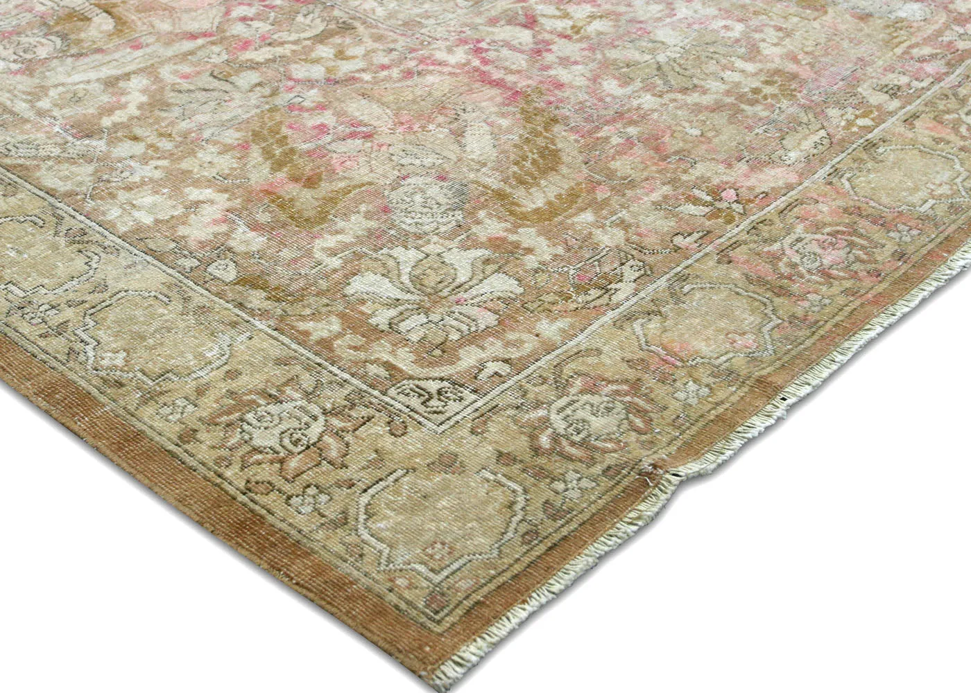 Antique Indian Agra Rug - 13'1" x 15'9"