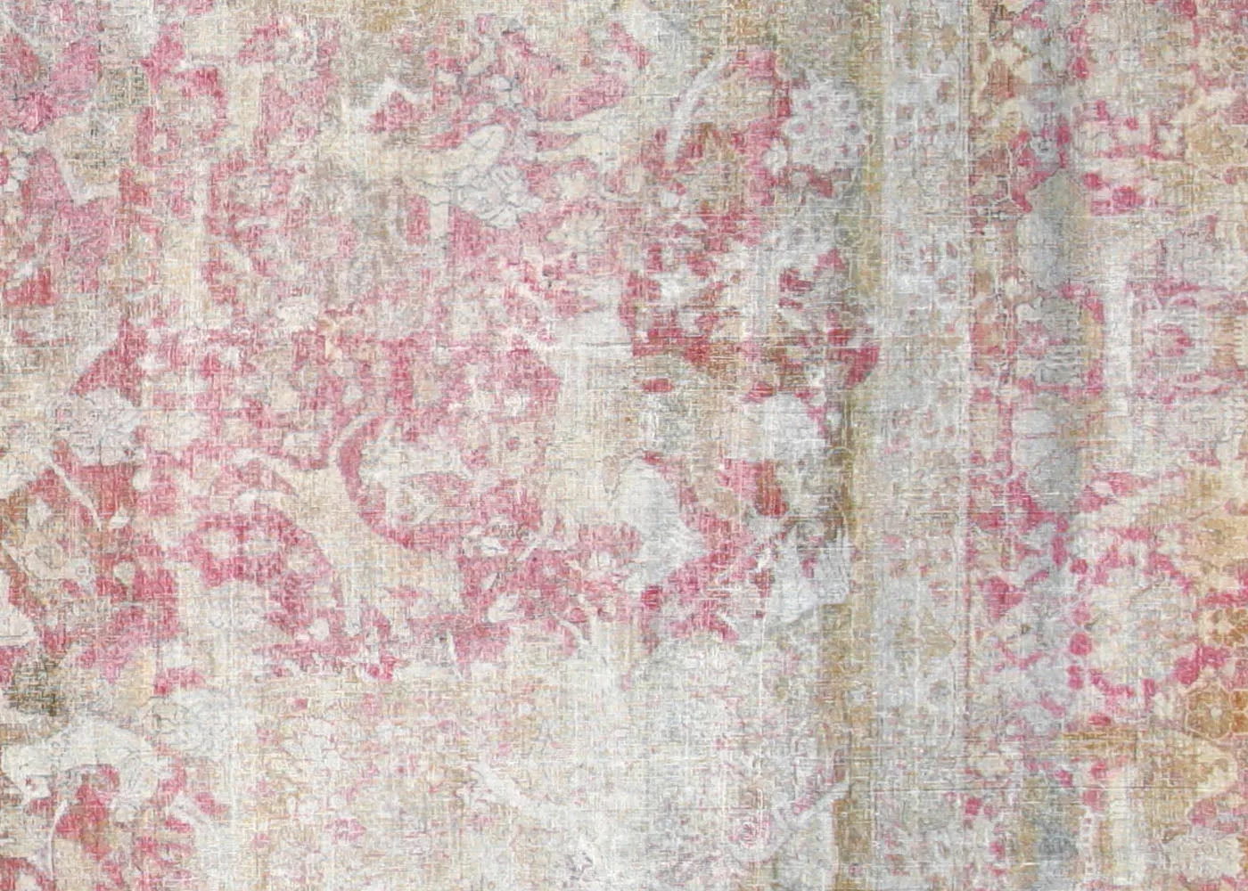 Antique Indian Agra Rug - 13'1" x 15'9"