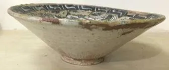 ANTIQUE ISLAMIC MEDIEVAL CERAMIC BOWL