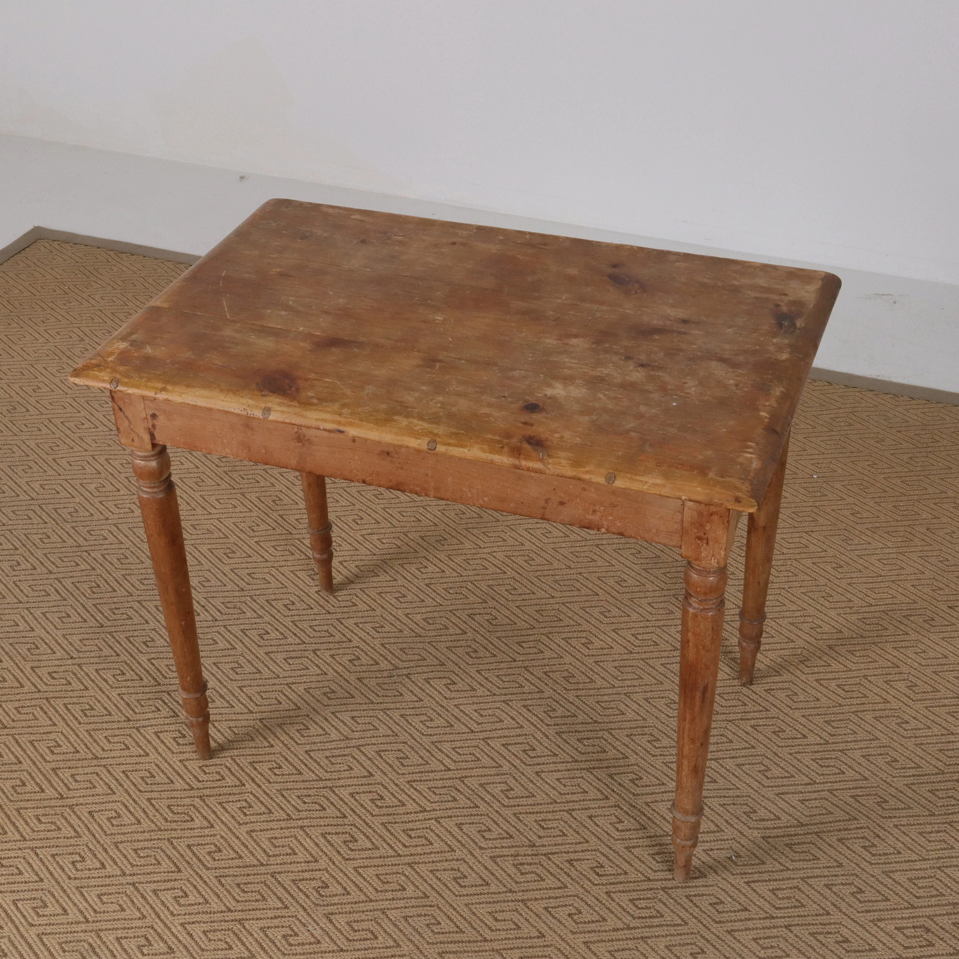 Antique Pine Writing Desk