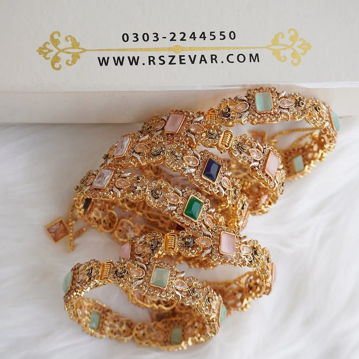 Antique Semi-Precious Karay