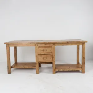 Antique Work Bench Counter c1890