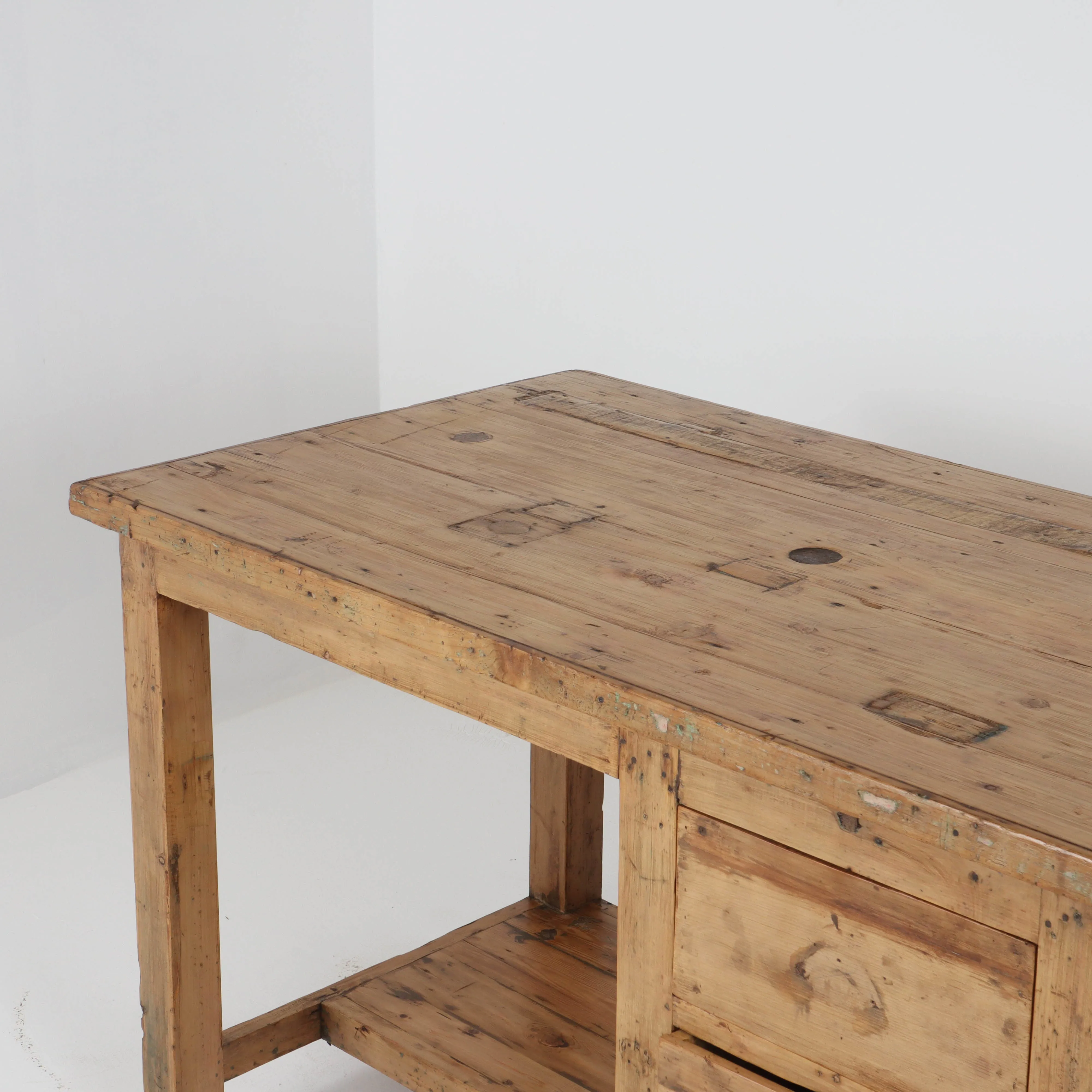Antique Work Bench Counter c1890