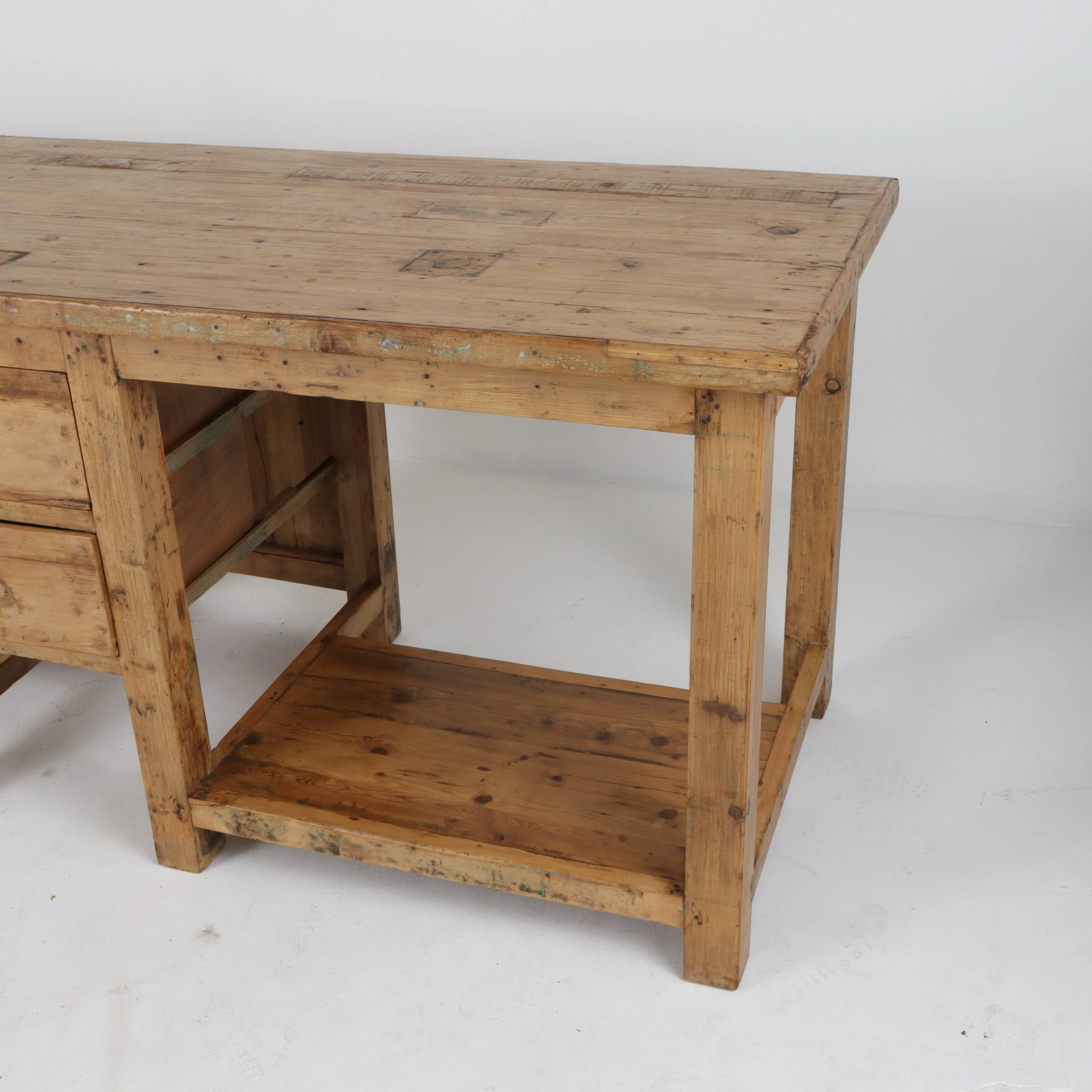 Antique Work Bench Counter c1890