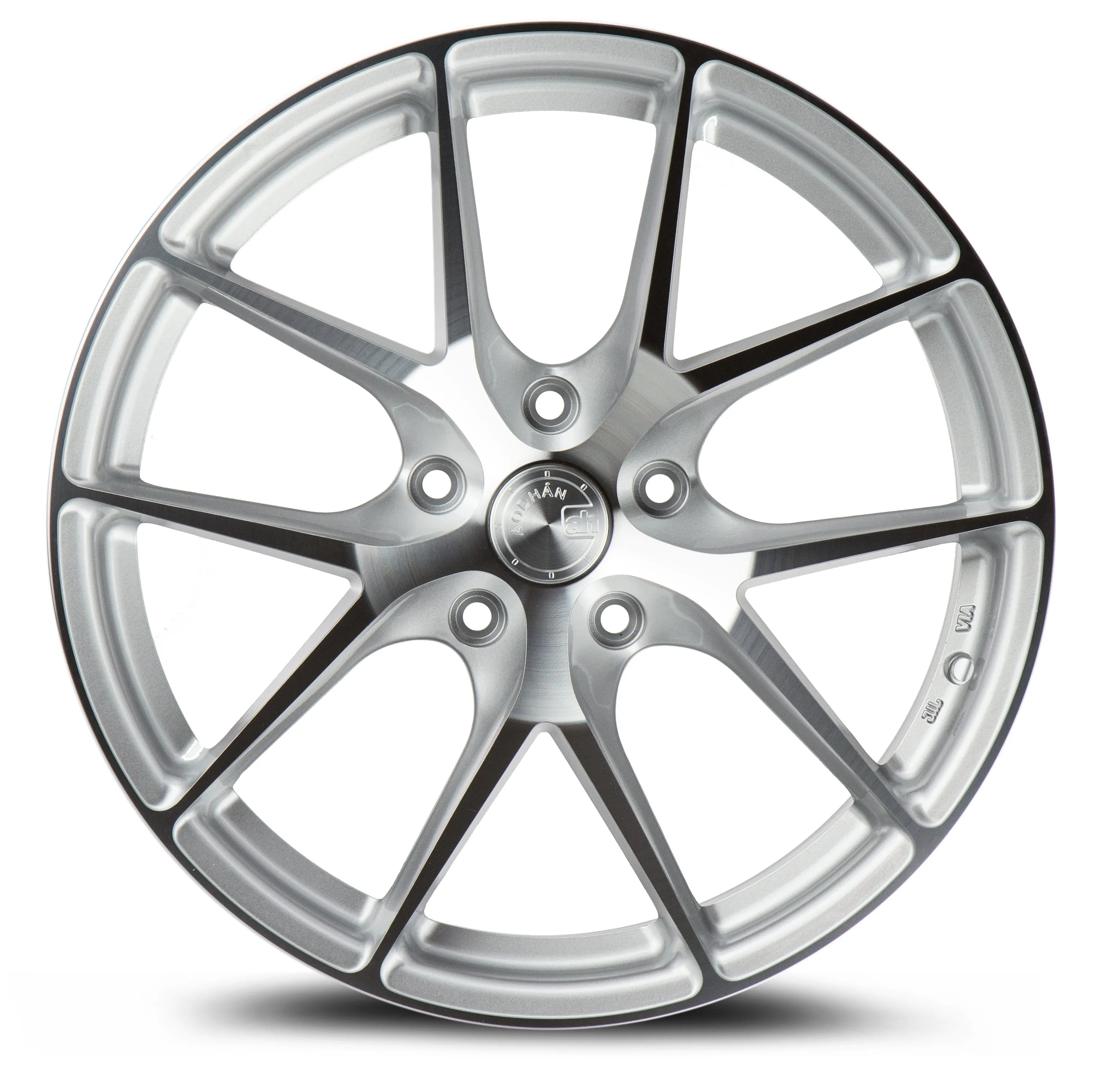 Aodhan LS007 19x8.5 5X120  35 Silver Machined Face