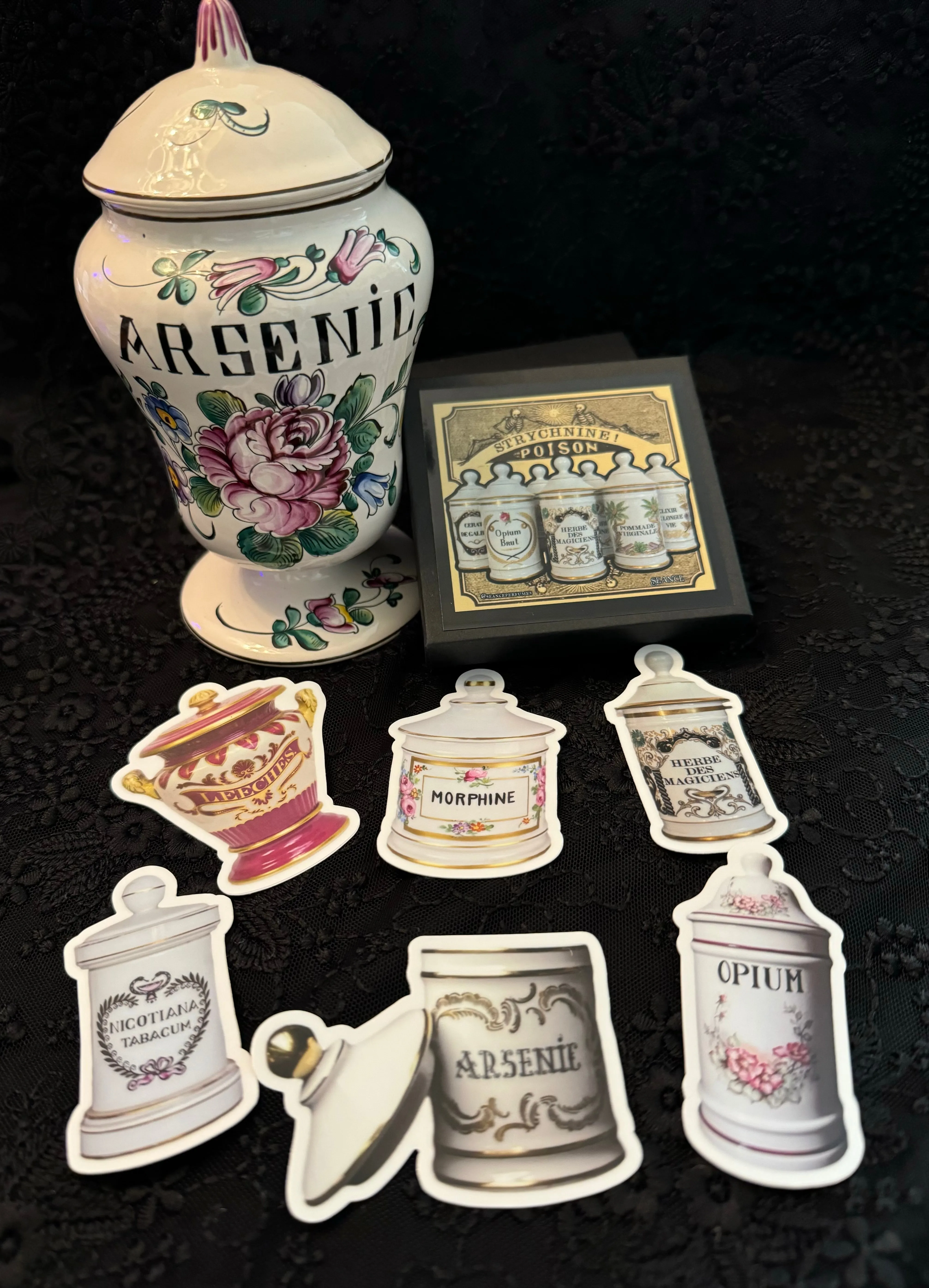 Apothecary sticker set