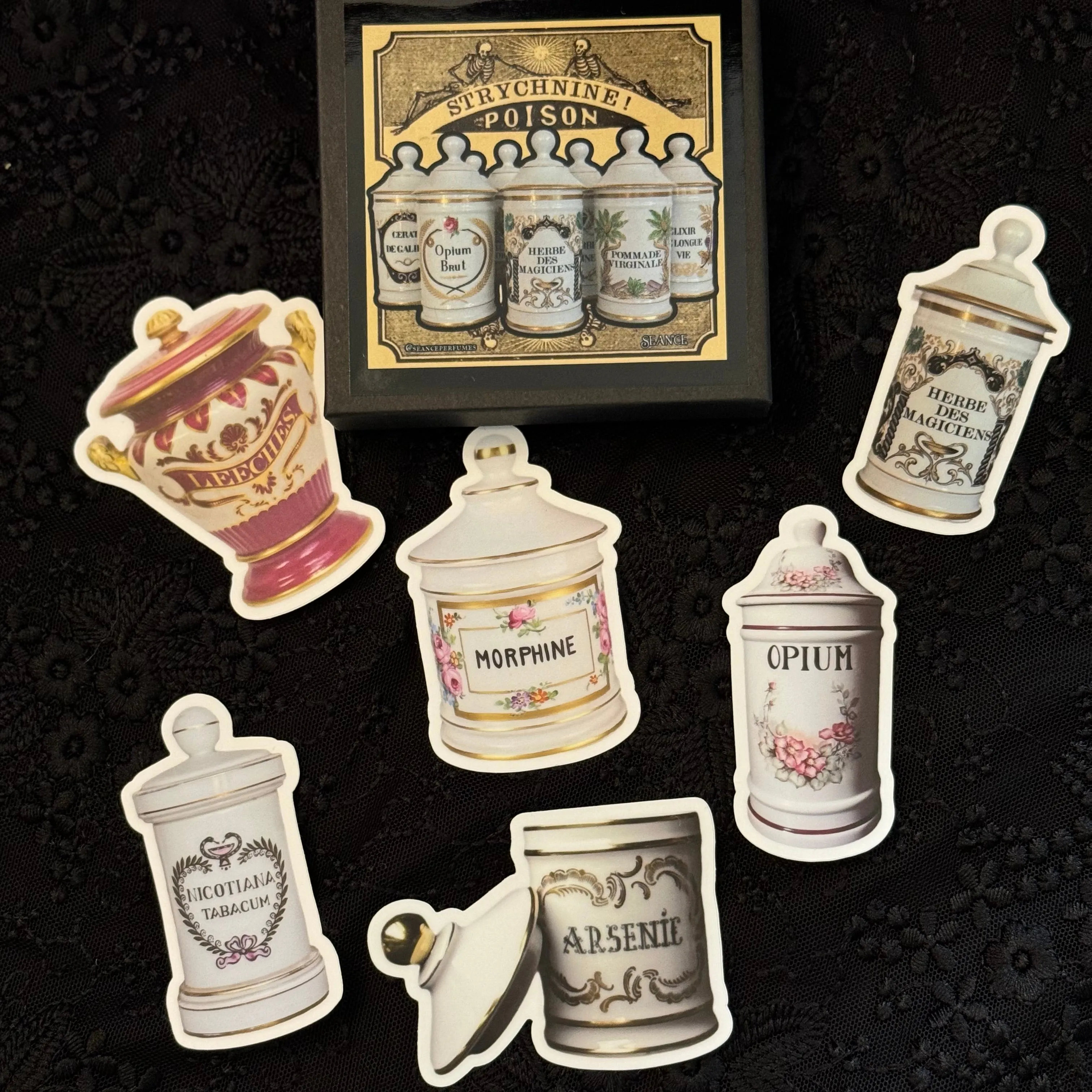 Apothecary sticker set