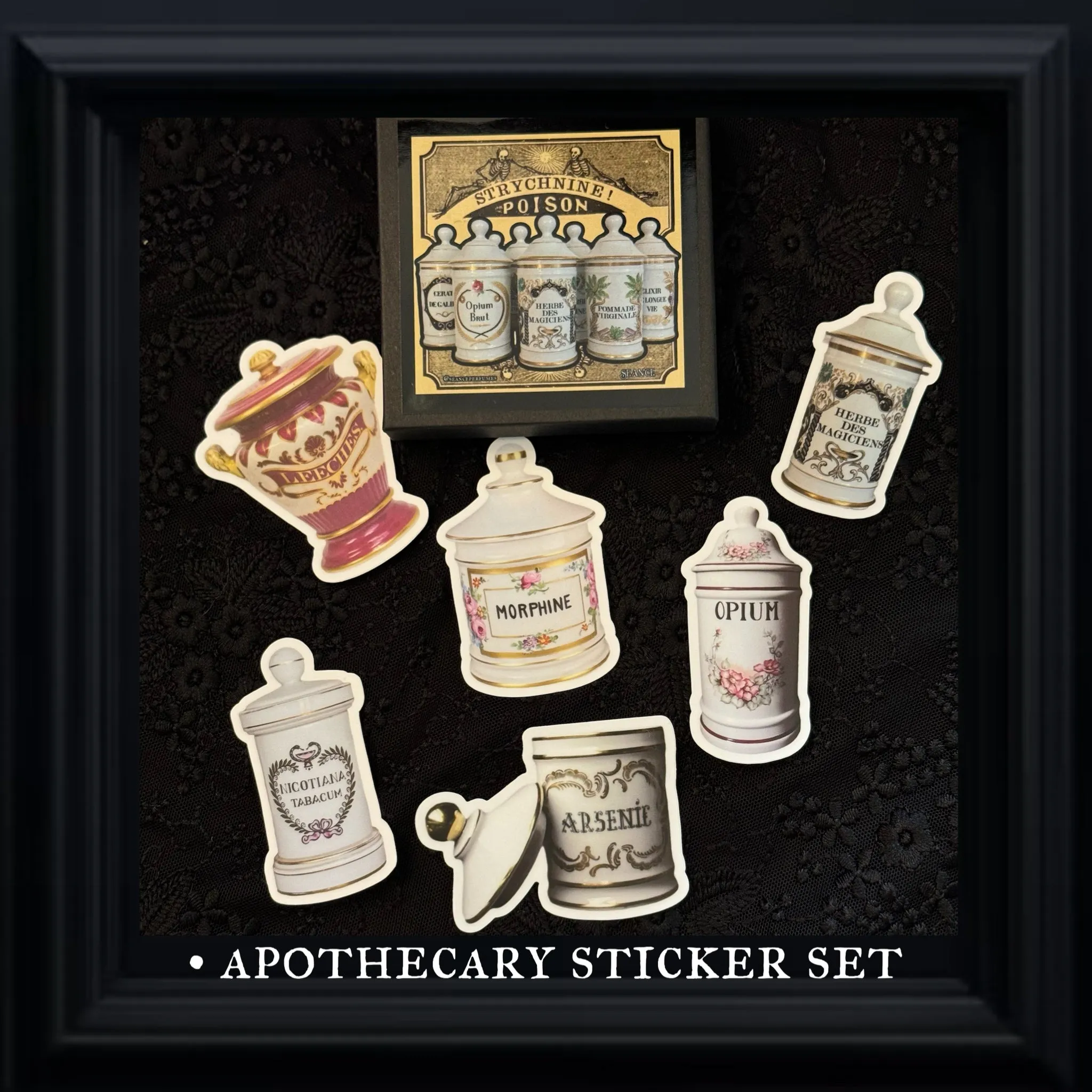 Apothecary sticker set