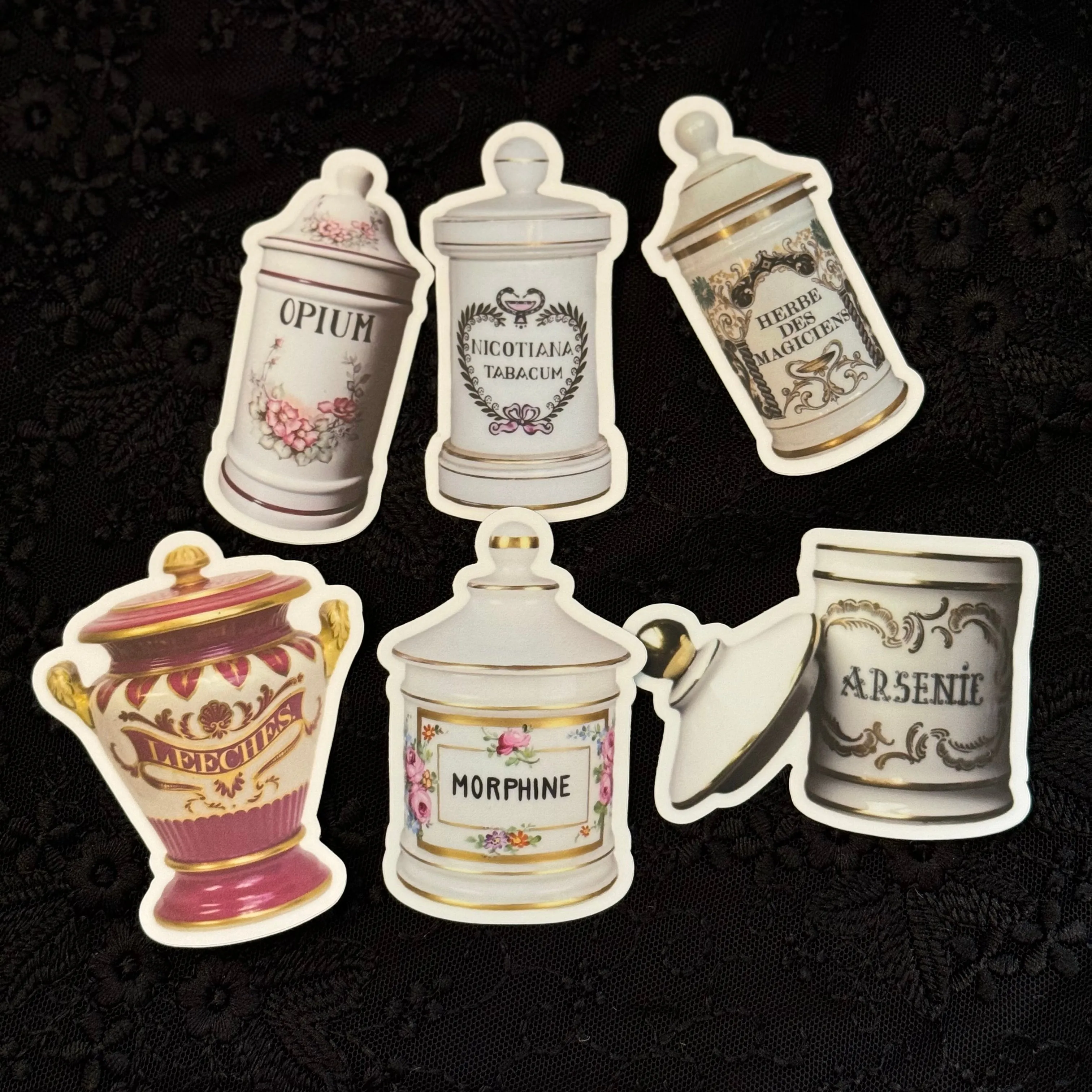 Apothecary sticker set