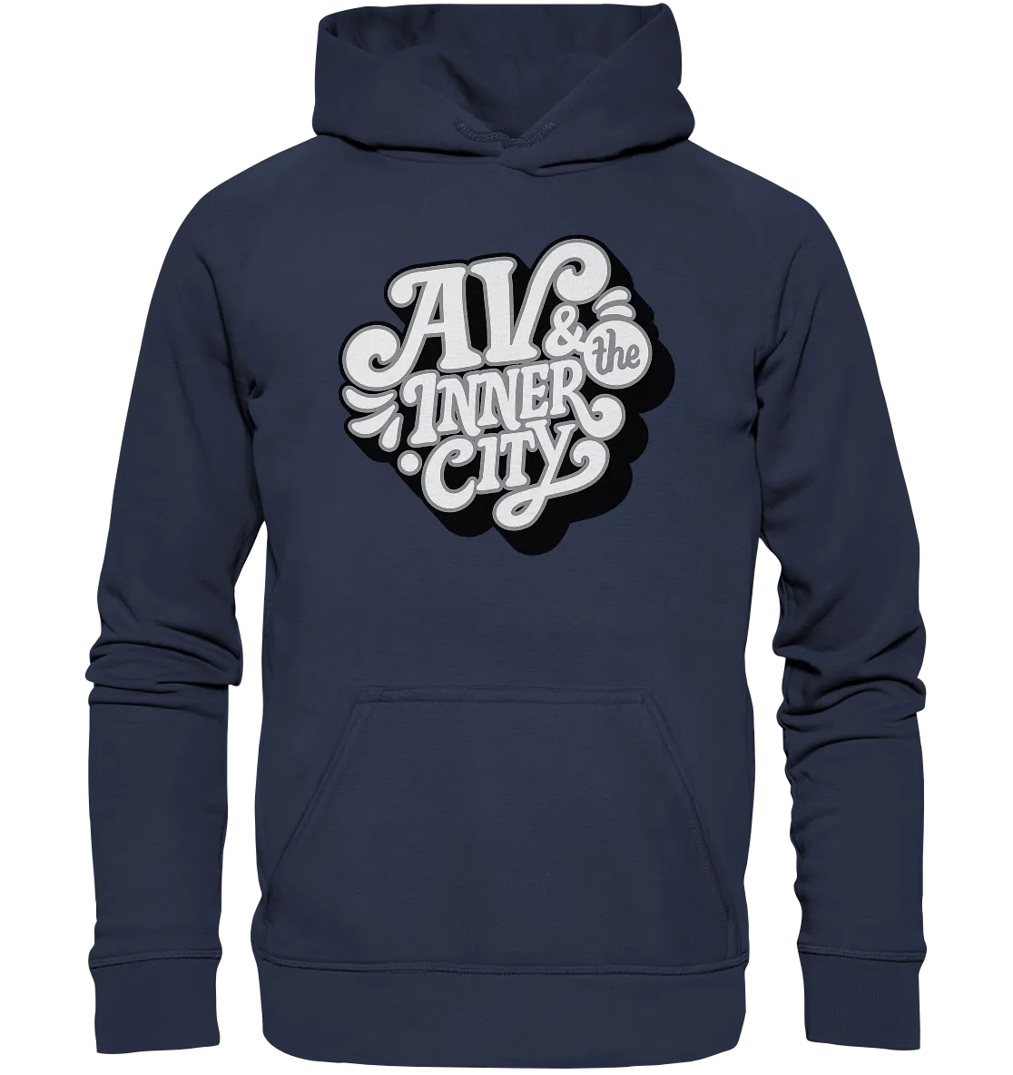 AV & the Inner City / Black - Kids Premium Hoodie