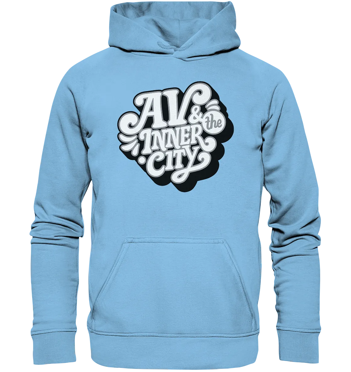 AV & the Inner City / Black - Kids Premium Hoodie