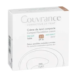 Avène Couvrance Compact Foundation Cream Mat Effect Sand 10g
