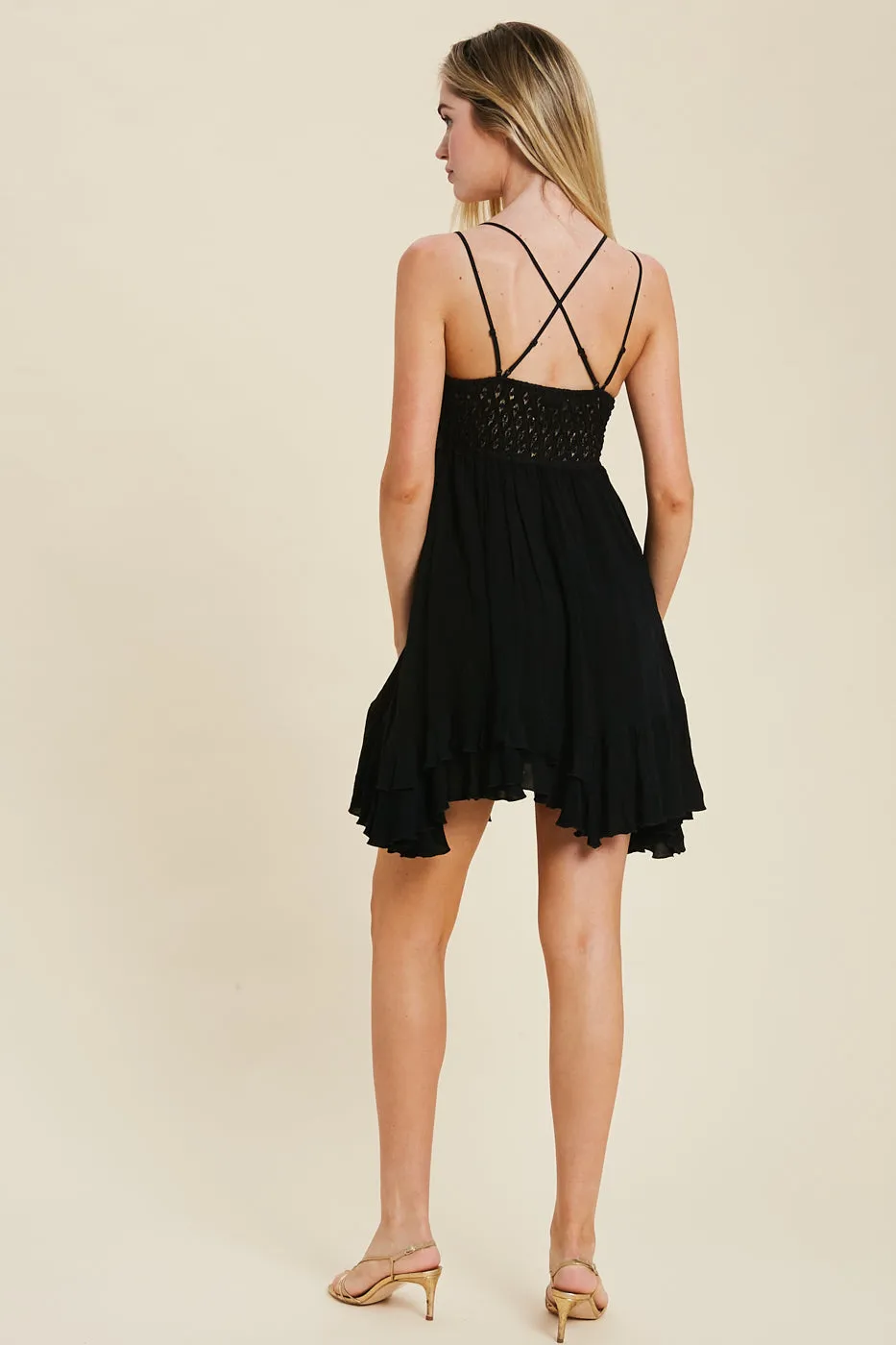 AXEL MINI DRESS BLACK