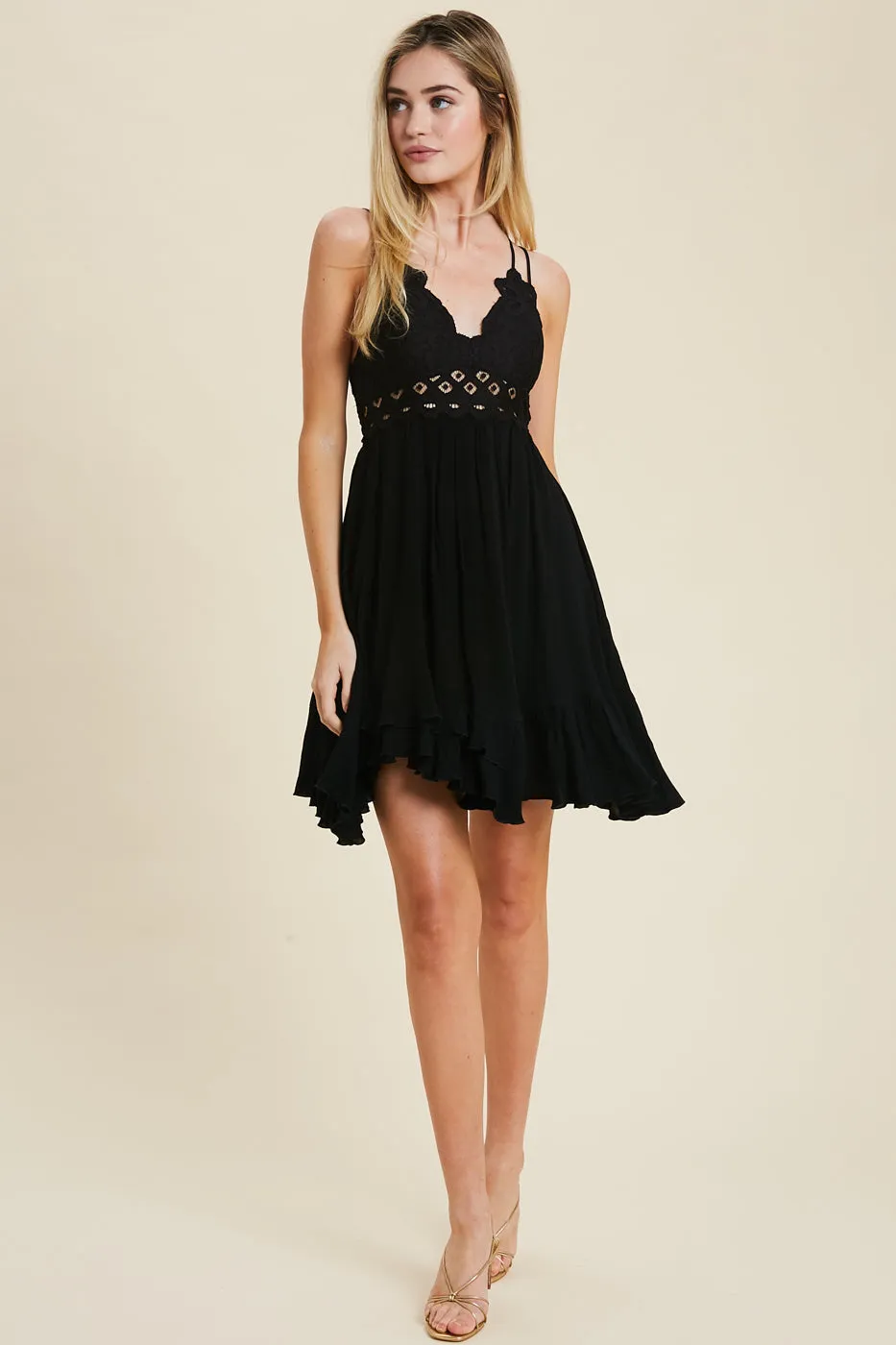 AXEL MINI DRESS BLACK