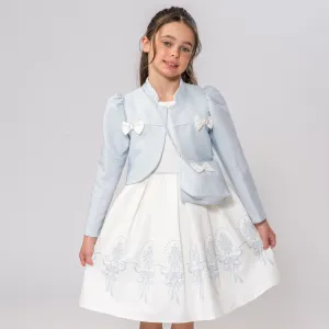 Baby Blue Elegant Girl Dress