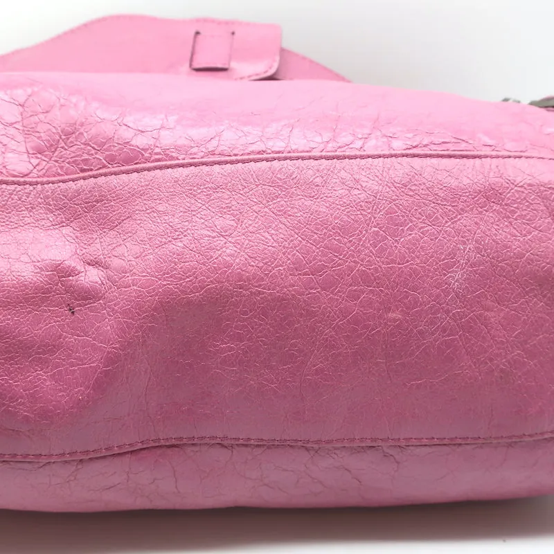Balenciaga Classic City Bag Pink Leather