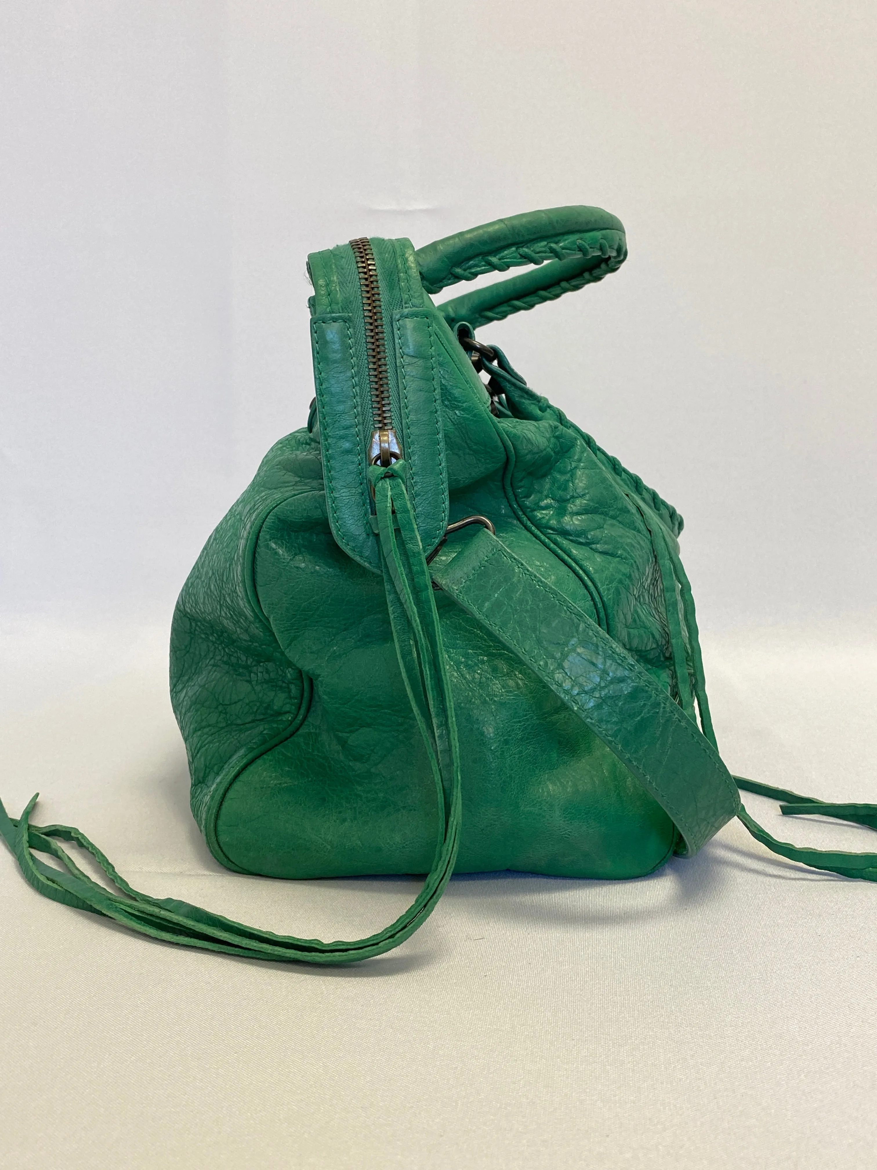 Balenciaga classic City Purse in Turquoise