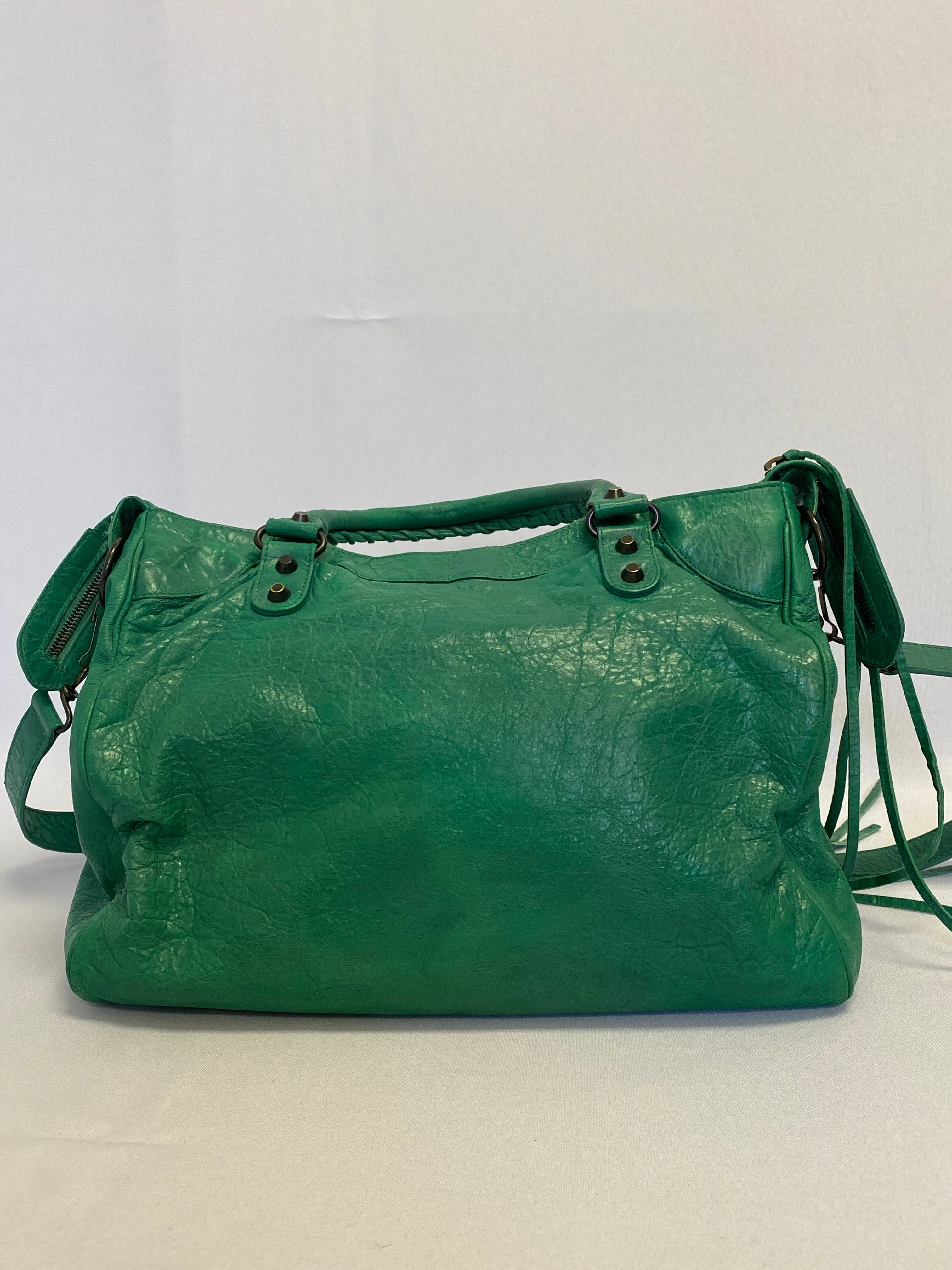 Balenciaga classic City Purse in Turquoise