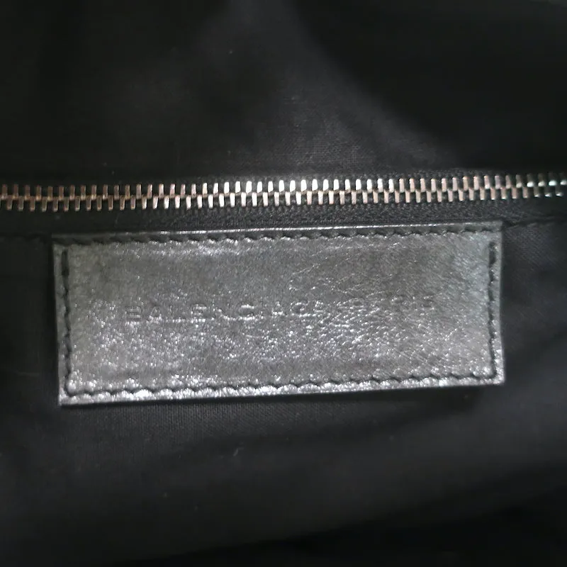 Balenciaga Classic Weekender Bag Black Leather Extra Large Tote