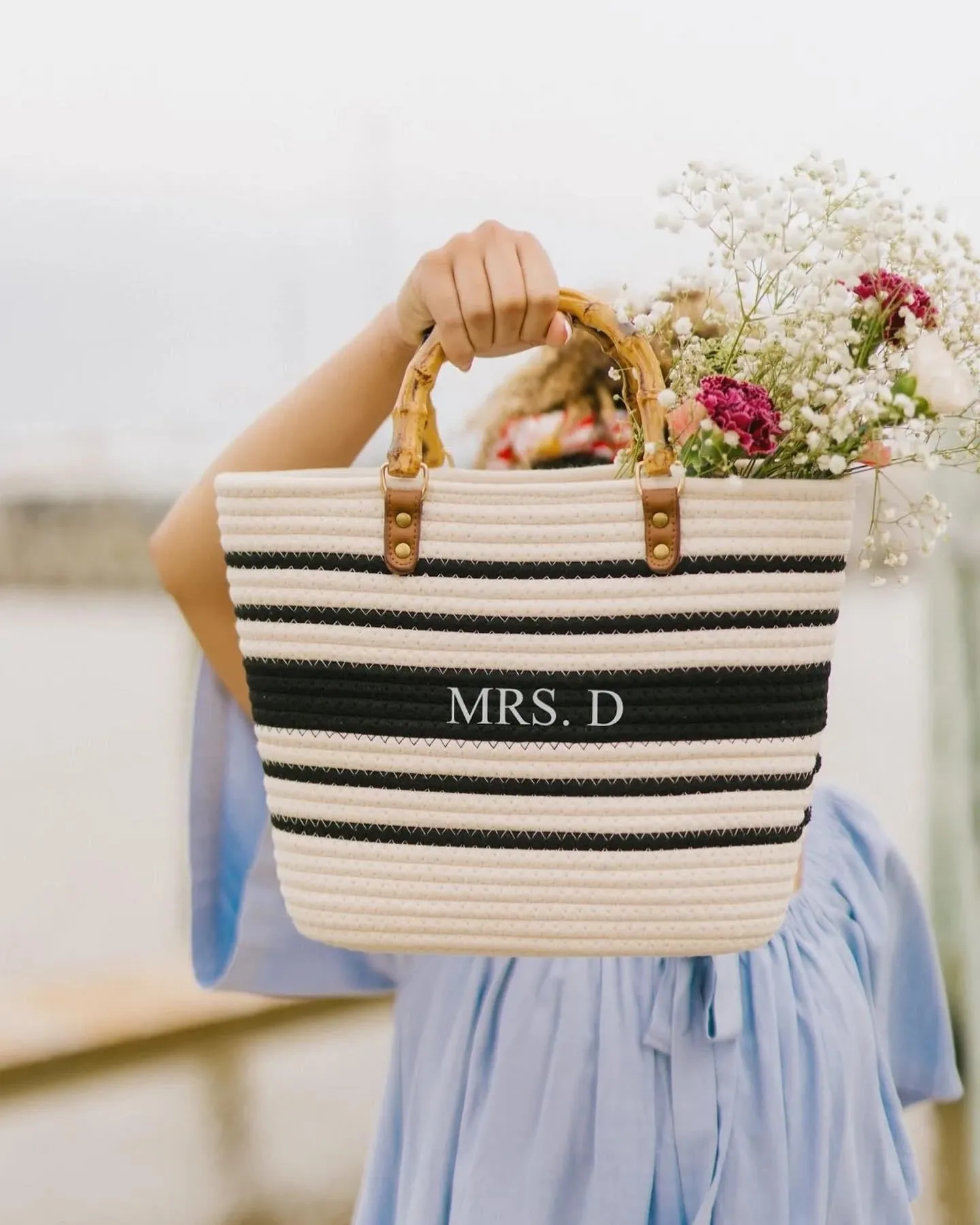 Bamboo Seaside Tote Bag