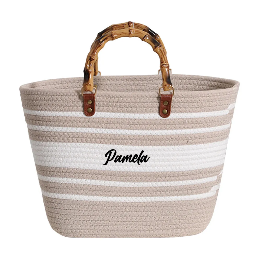 Bamboo Seaside Tote Bag