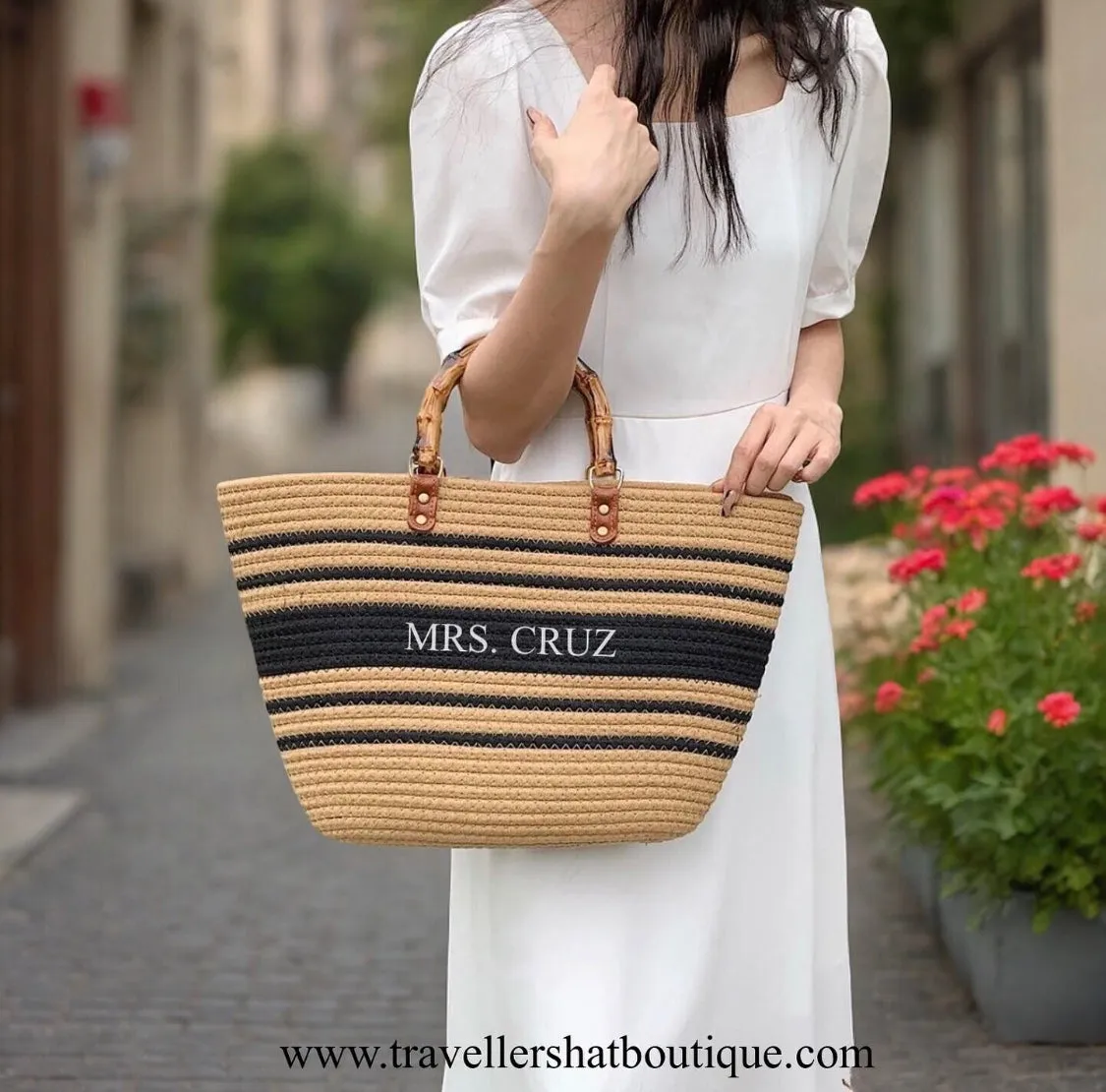 Bamboo Seaside Tote Bag