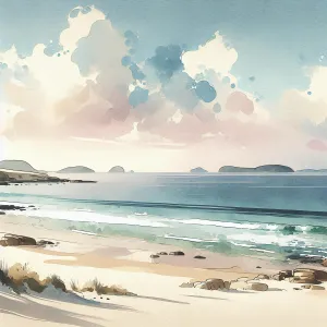 beach art for wall