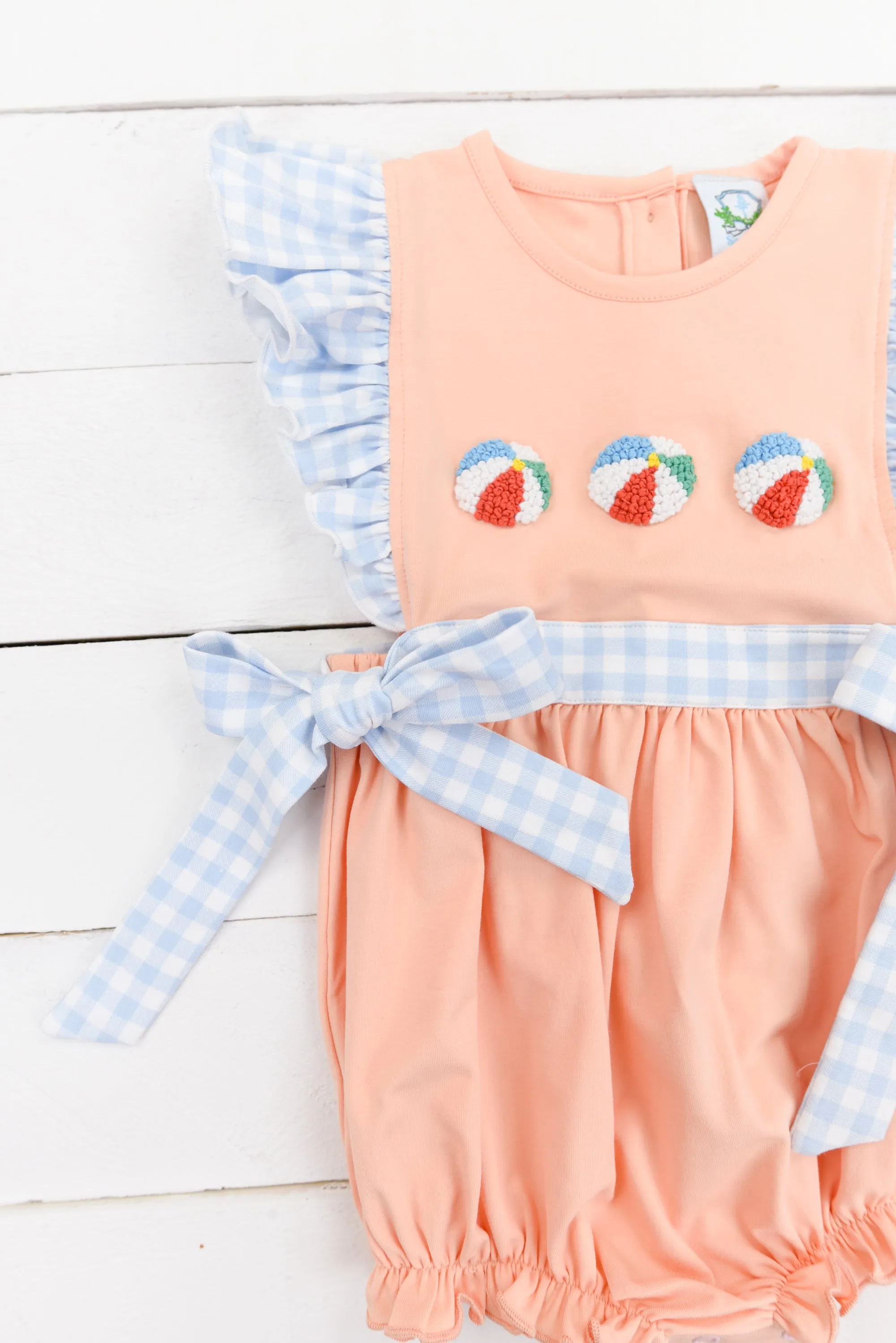 Beach Ball Girl Bubble