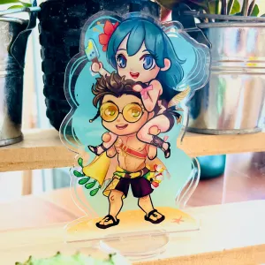 Beach Claudeleth Standee