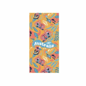 Beach Towel Koala Abstract