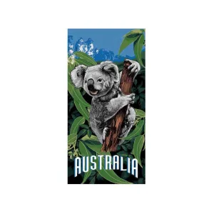 Beach Towel Koala On Tree